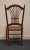 Jamco Wood Solid Hard Rock Maple Rustic Country Style Wheat Back Dining Side Chair For Sale In Kansas City - Image 6 of 9