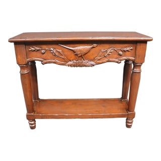 Woodland Furniture Country French Cherry Console For Sale