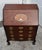 Antique Carved & Inlaid Mahogany French Style Ladies Slant Front Desk For Sale - Image 4 of 12