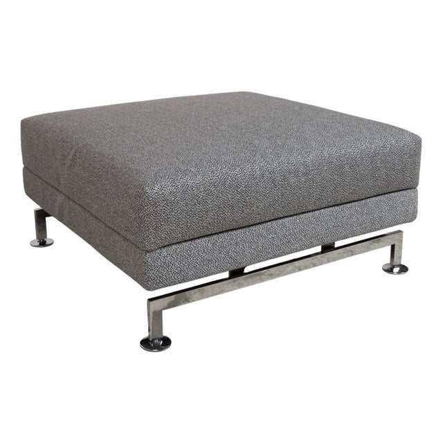 Moule Fabric Stool in Grey from Brühl For Sale
