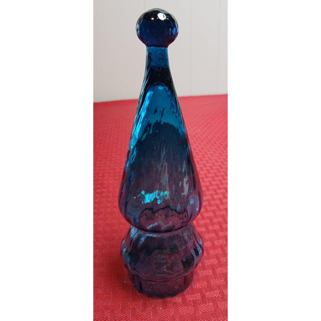Mid-Century Modern Rare Mid Century Modern Apothecary Jar, From Empoli Italy For Sale - Image 3 of 8