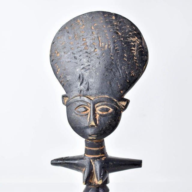 Early 20th Century Asante Akua'ba Fertility Doll Ghana For Sale - Image 4 of 11