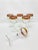 Culver Ltd. Vintage 1950s, Culver, Mid Century Hollywood Regency Stemware Footed Wine Glass With Gold Band, Set 6 Pieces For Sale - Image 4 of 8