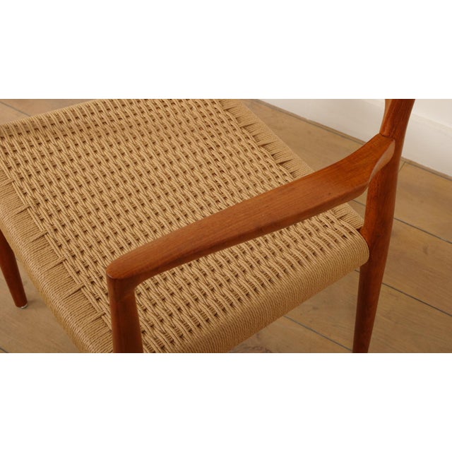 Vintage Teak Model 57 Dining Chair by Niels Otto Moller for J.L. Møllers, 1960s For Sale - Image 10 of 13