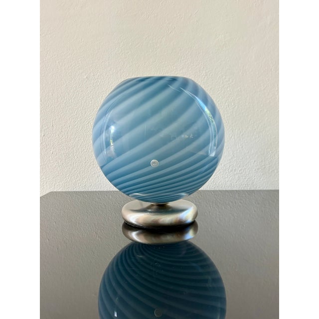 Acquarius 20 Table Lamp in Swirl Glass Rigadin Murano Glass from La Murrina, 1990s For Sale - Image 13 of 13