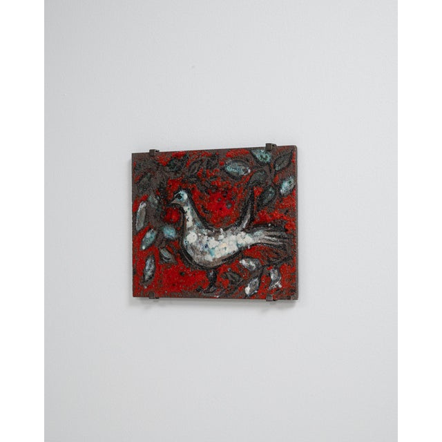 20th Century Belgian Concrete Wall Art Of Bird For Sale - Image 18 of 18