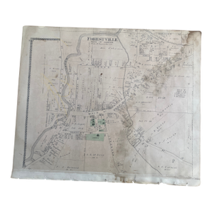 Original 1881 Co,ored Maps of City of Dunkirk; Smiths Mills Town of Hanover, Forestville Town of Hanover; Chautauqua County Ny