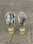 1970s Gorgeous Pair of Agate Geode Lamp Finials For Sale - Image 4 of 4