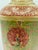Vintage Indian Brass Peacock Vase, Etched Enamel Pedestal Vase, Made in India For Sale In Philadelphia - Image 6 of 6