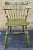 Ethan Allen Green Painted Oak Windsor Side Chair. 21.5" W x 21"D x 39"H. Seat height is 17".