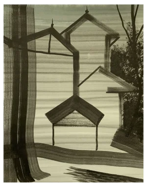 Olga Pawłowska, Untitled, Drawing on Paper, 2019