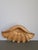 Wood Vintage Handmade Carved Wooden Seashell Bowl, 1960s For Sale - Image 7 of 13
