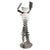 Metal Mad Man Sculptural Statue in Stainless Steel by Metalmorphosis Studio For Sale - Image 7 of 7