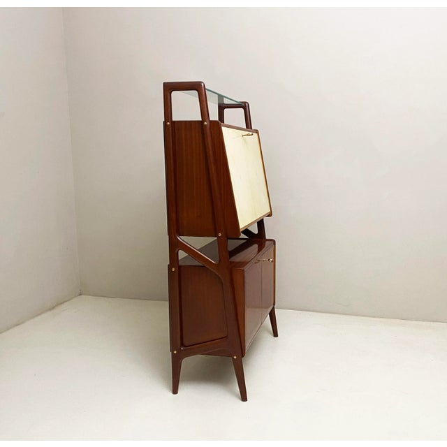 Vintage Italian Secretaire, 1950s For Sale - Image 6 of 11