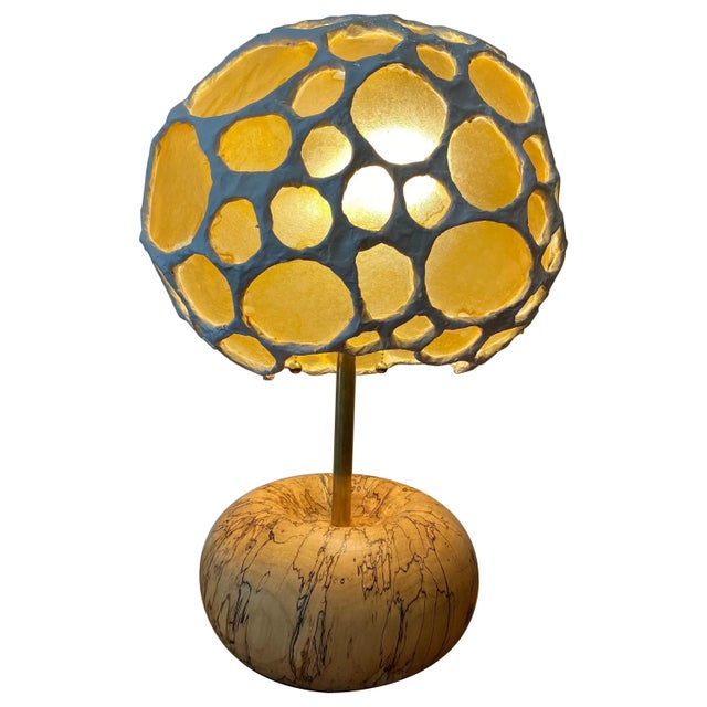 Morchella Mushroom Lamp by Nate Hill For Sale - Image 11 of 11