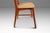 Brown Single Danish Mid-Century Modern "Ingrid" Model Dining Chair in Teak & Original Fabric by Niels Koefoed, Denmark, C. 1960s For Sale - Image 8 of 18