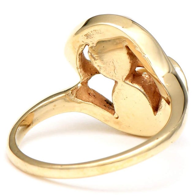 A stunning pair of elegant cultured pearls create a powerful display of brilliance and elegance in this unique bypass...