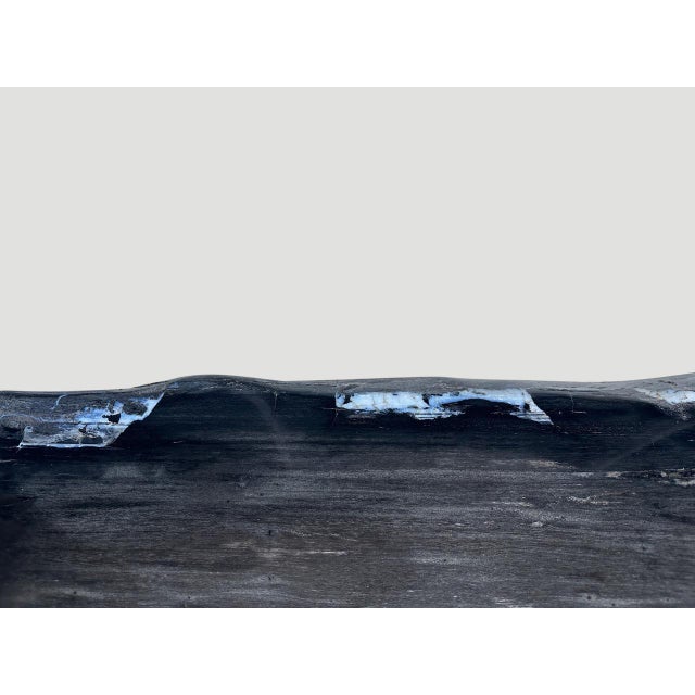 Andrianna Shamaris Exquisite High Quality Petrified Wood Dining Table Or Console For Sale - Image 10 of 18