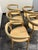 West Elm West Elm Irvine Sand Leather Dining Chairs, Set of Six For Sale - Image 4 of 12