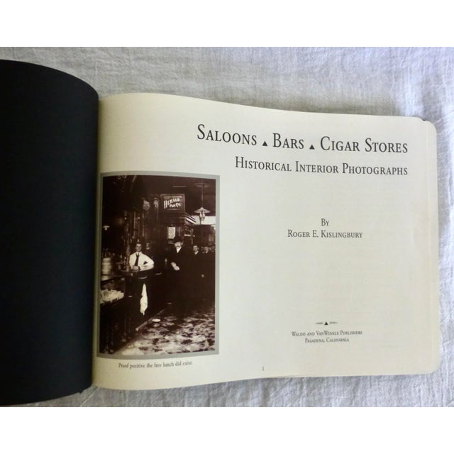 One of my very favorite old Hollywood book finds - " Saloons, Bars & Cigar Stores" by Roger E. Kislingbury, displays...