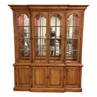 Bob Timberlake for Lexington Furniture Mallard Breakfront Cabinet For Sale