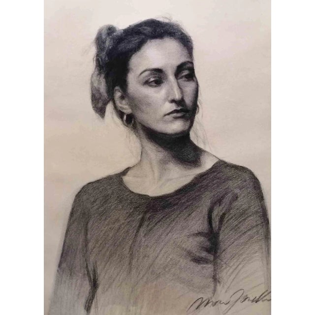 Marco Fariello, Benedetta, Original Drawing, 2021 For Sale