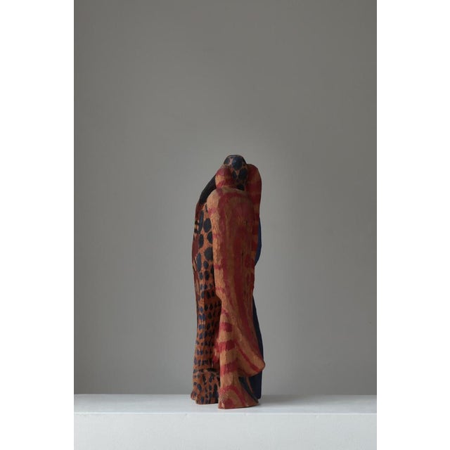 Erik Höglund Erik Höglund, Untitled, 1950s, Carved and Painted Pinewood For Sale - Image 4 of 18