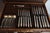 Silver-Plated Flatware with Case, 1950s, Set of 149 For Sale - Image 11 of 12