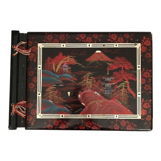 Mid-Century Japanese Style Photo Album For Sale