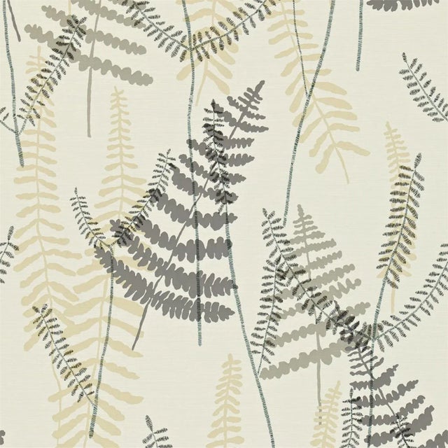 Contemporary Scion Athyrium Fern Leaves Wallpaper - 15 Rolls For Sale - Image 3 of 3