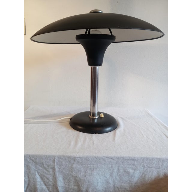 Table Lamp by Max Schumacher for Metallwerk Werner Schröder, Germany, 1930s For Sale - Image 13 of 13