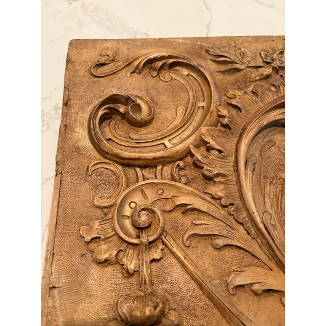 Stunning 19th Century French Painted Plaster Relief Panel, Louis XVI For Sale In Denver - Image 6 of 11