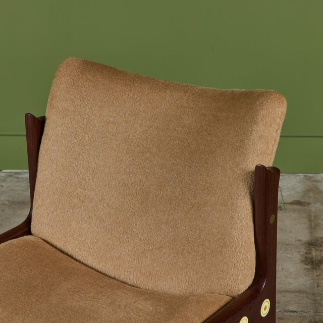 Ib Kofod Larsen Slipper Chair From the Megiddo Collection For Sale - Image 13 of 15