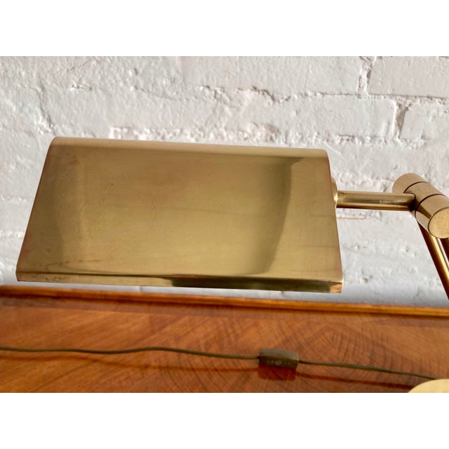 Ministerial Brass Lamp, 1970s For Sale - Image 16 of 18