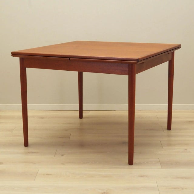 Vintage Danish Teak Table, 1970s For Sale - Image 14 of 14