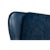 Classic Leather Wingback Chair Chateau Blue For Sale - Image 10 of 12
