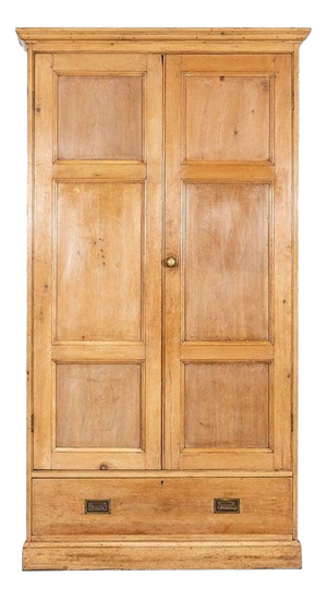 English Pine Cupboard, 1880s