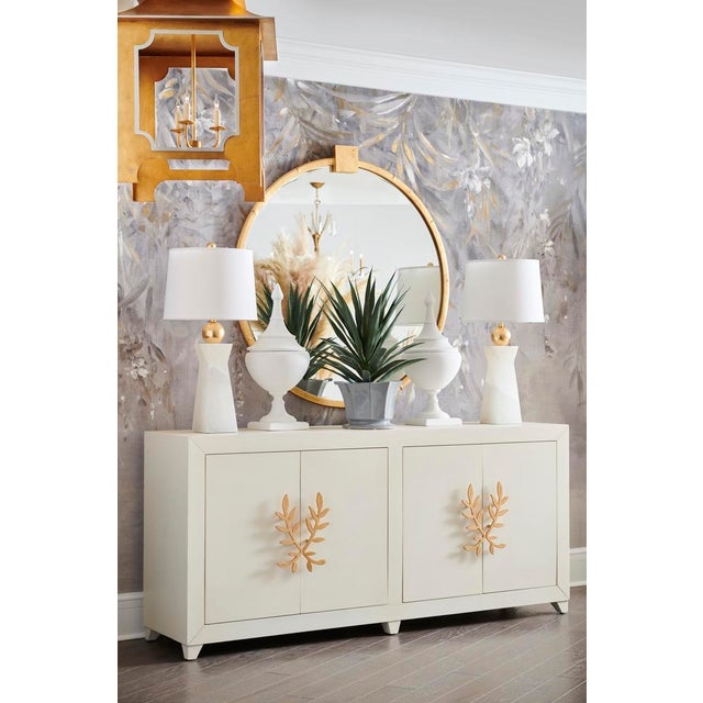 Chelsea House Inc Longleaf Cabinet - White For Sale - Image 4 of 5