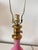 Pair of Rare Pink Murano Glass Lamps - Cenedese Mid 20th Century For Sale - Image 12 of 12