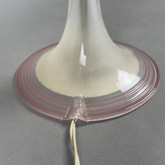 Handkerchief Table Lamp in Murano Glass, 1970s For Sale - Image 11 of 15