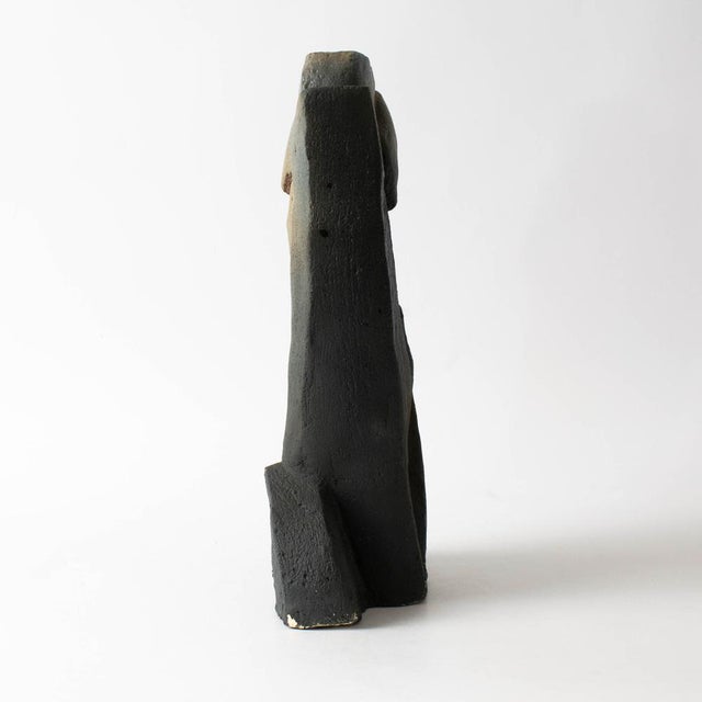 Ceramic Abstract Figure in Ceramic, 1980s For Sale - Image 7 of 10