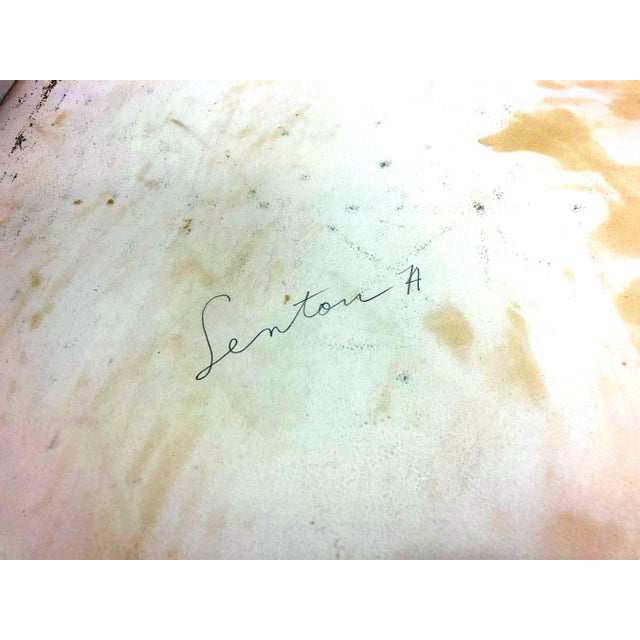 Pink and Blue Abstract For Sale - Image 9 of 10