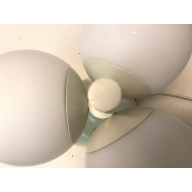Vintage Metal Ceiling Lamp in White from Kaiser Idell / Kaiser Leuchten, 1960s For Sale - Image 11 of 18
