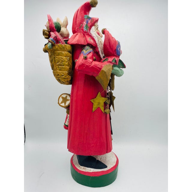 1992 Rare House of Hatten Old World Santa With Toys Chairish