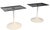 Black Pr. Space Age Saarinen Style Pedestal Speaker Tables C. 1970's For Sale - Image 8 of 16
