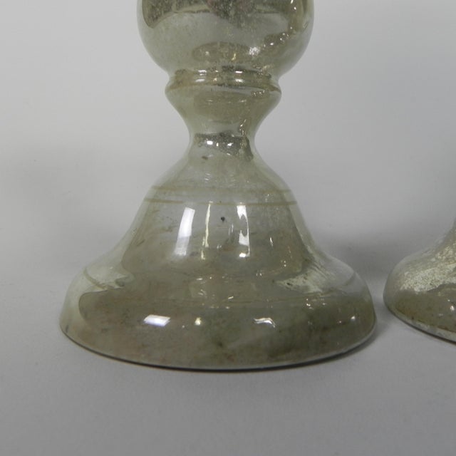 Mercury Candlesticks, 1900s, Set of 2 For Sale - Image 12 of 15