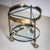 Brass and Glass Bar Cart, Italy, Mid-20th Century For Sale - Image 15 of 18
