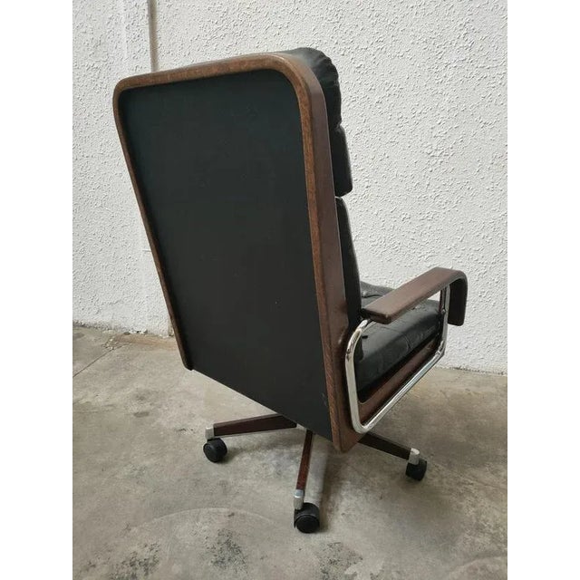 1970s Mid-Century Swivel Armchair from AG Barcelona For Sale - Image 5 of 7