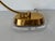 1980s Vintage Brass Mussel Shell Table Lamp With Lucite Base For Sale - Image 5 of 11