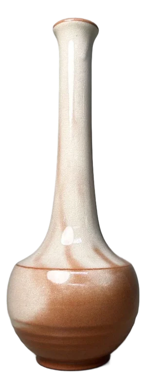 Hagi-Yaki Ikebana Vase, 1970s